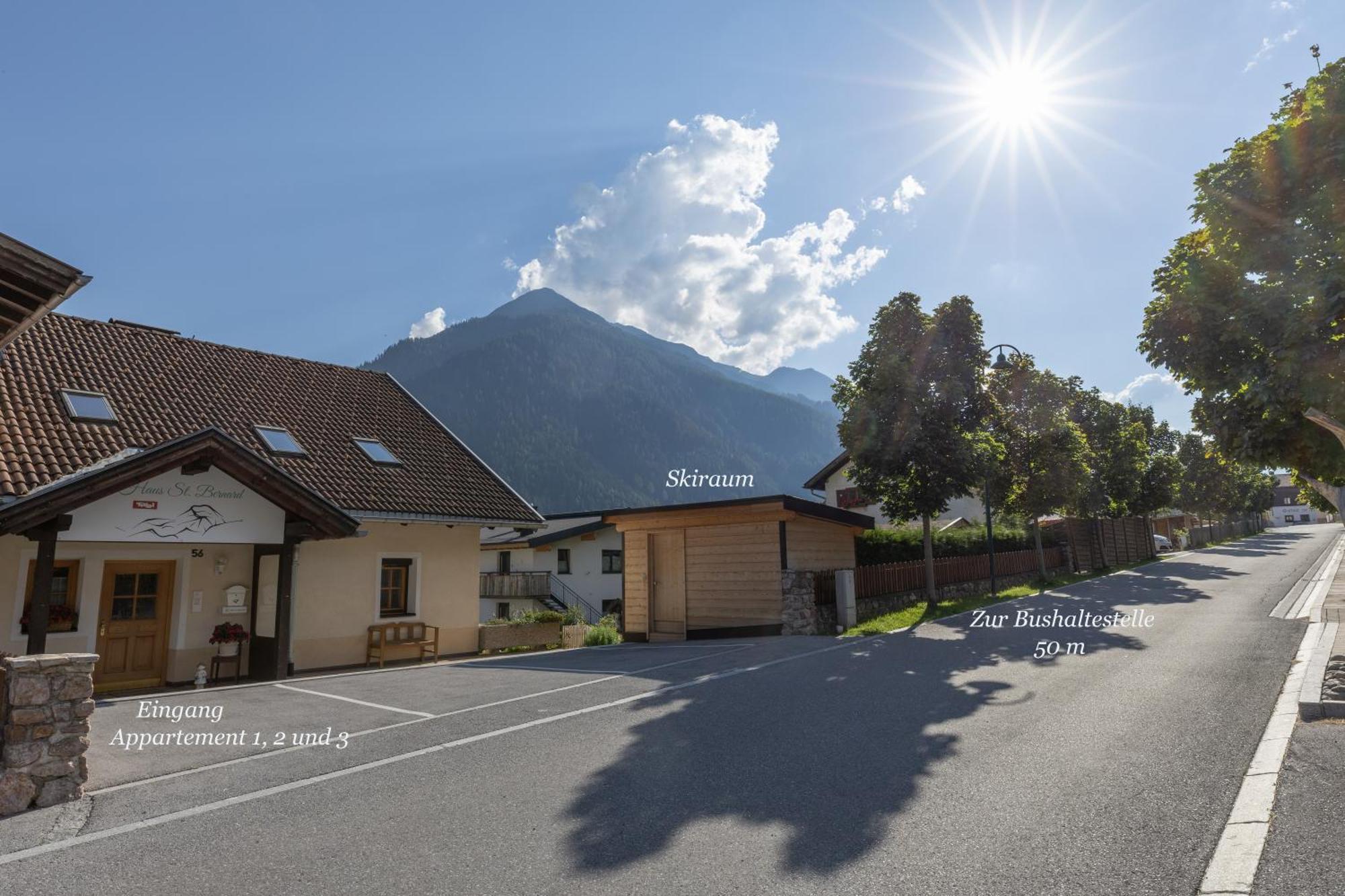 Haus St. Bernard Appartement Pettneu am Arlberg Buitenkant foto